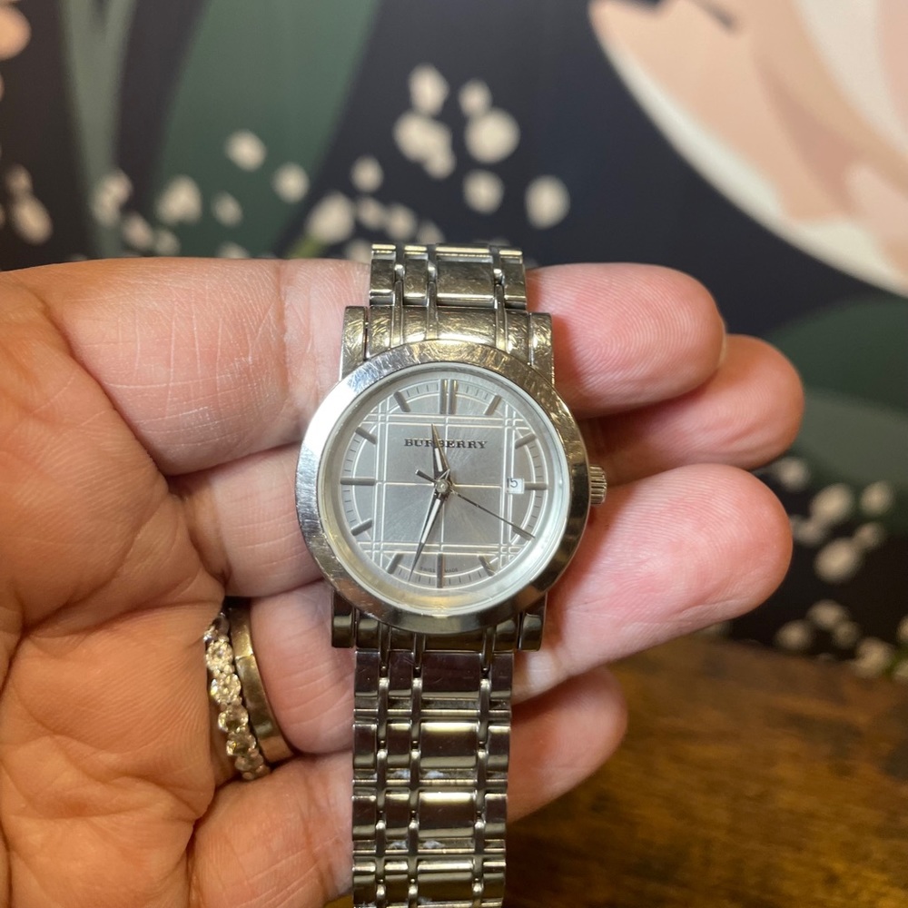 Burberry Checked Watch